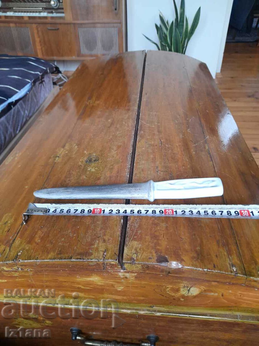 Old porcelain knife sharpener - 6 Old porcelain knife sharpener - 6