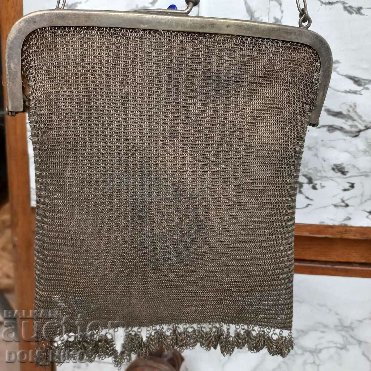 Πλεκτή τσάντα, Αγγλία 19ος αιώνας - 6 Πλεκτή τσάντα, Αγγλία 19ος αιώνας - 6