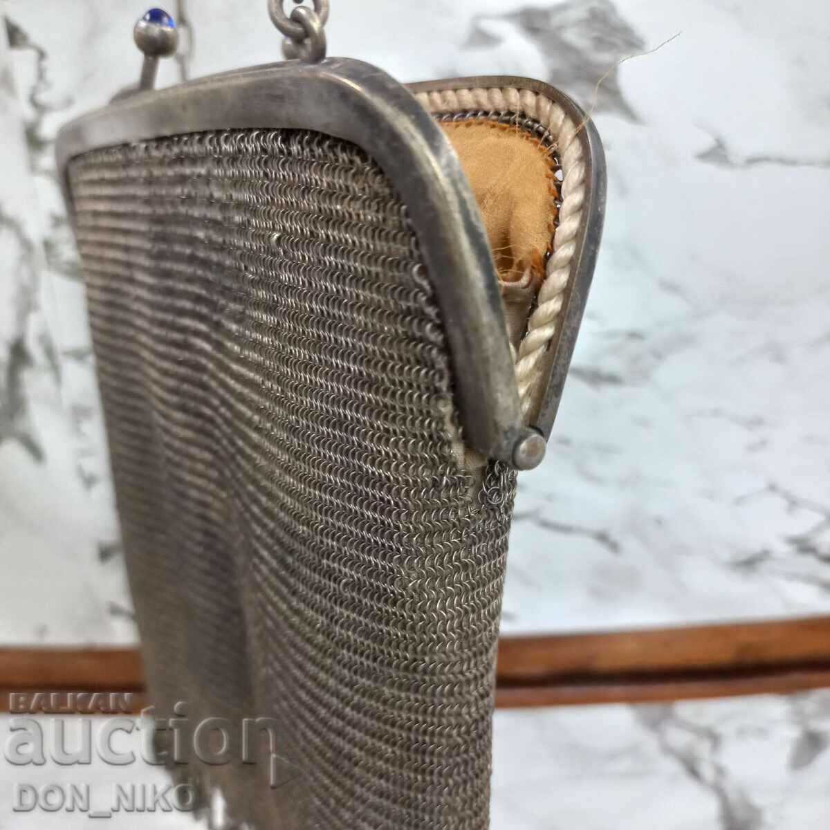 Πλεκτή τσάντα, Αγγλία 19ος αιώνας - 7 Πλεκτή τσάντα, Αγγλία 19ος αιώνας - 7