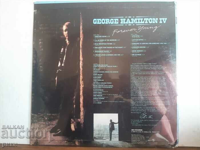 George Hamilton IV – Forever Young 1980 with price 49.00 BGN | € 25.05 George Hamilton IV – Forever Young 1980 with price 49.00 BGN | € 25.05