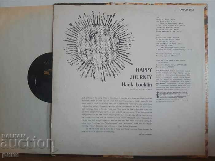 Hank Locklin – Happy Journey 1962 with price 16.00 BGN | € 8.18 Hank Locklin – Happy Journey 1962 with price 16.00 BGN | € 8.18