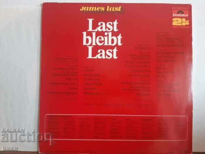 James Last – Last Bleibt Last 1981 2 LP with price 20.00 BGN | € 10.23 James Last – Last Bleibt Last 1981 2 LP with price 20.00 BGN | € 10.23