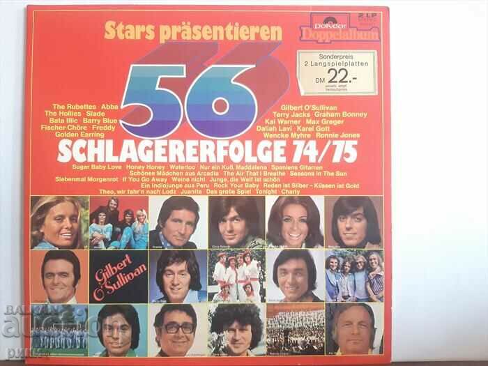 56 Schlagererfolge 74/75 1975