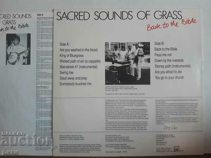 Sacred Sounds Of Grass – Back To The Bible 1986 with price 14.00 BGN | € 7.16 Sacred Sounds Of Grass – Back To The Bible 1986 with price 14.00 BGN | € 7.16