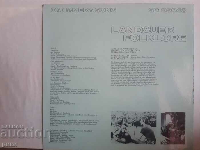 Landauer – Folklore 1974 with price 20.00 BGN | € 10.23 Landauer – Folklore 1974 with price 20.00 BGN | € 10.23