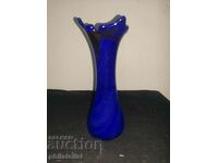 Vase - Blue glass #4