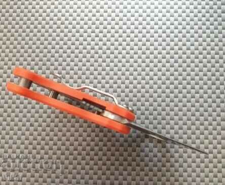 Μίνι μαχαίρι τσέπης με σχέδιο κλιπ ζώνης Spyderco τύπου 20x8 - 5