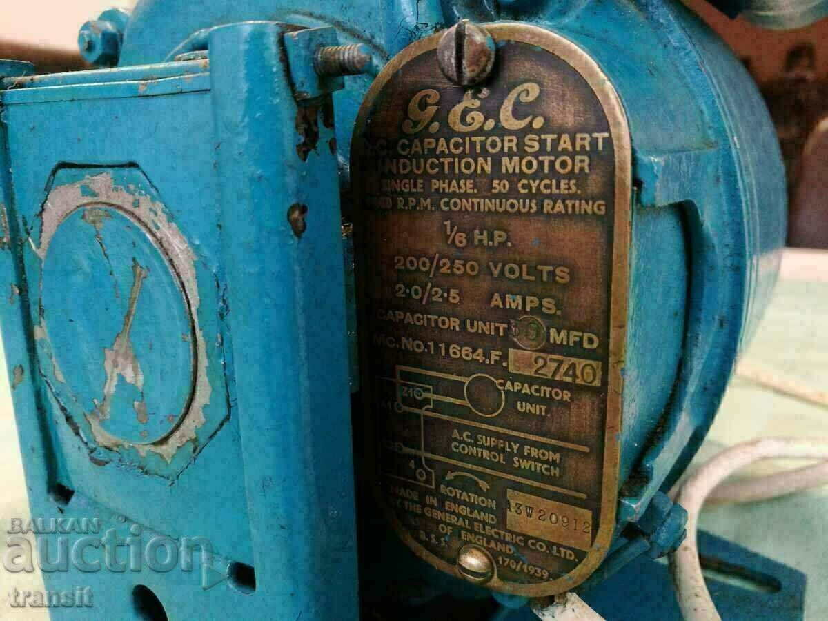 Electric motor, single-phase 200/250V. - 5 Electric motor, single-phase 200/250V. - 5