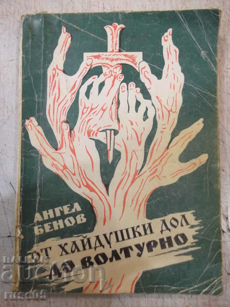 Cartea „Haidushki dol do Volturno - Angel Benov” - 240 de pagini.
