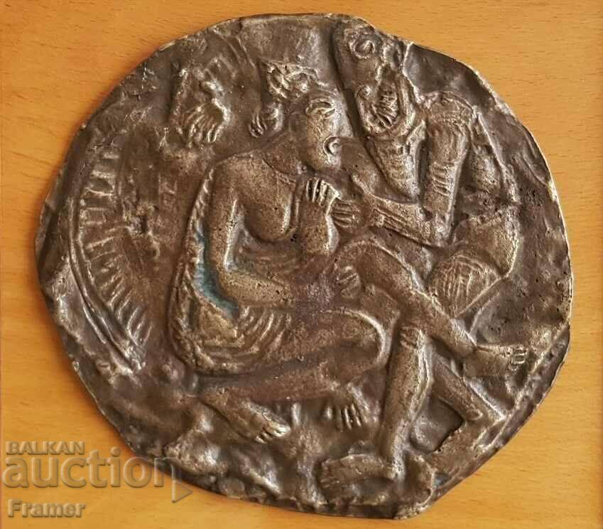 Димитър Казаков НЕРОН 1933-1992 Разговор Уникална творба с цена € 1190.00 | 2327.44 лв.