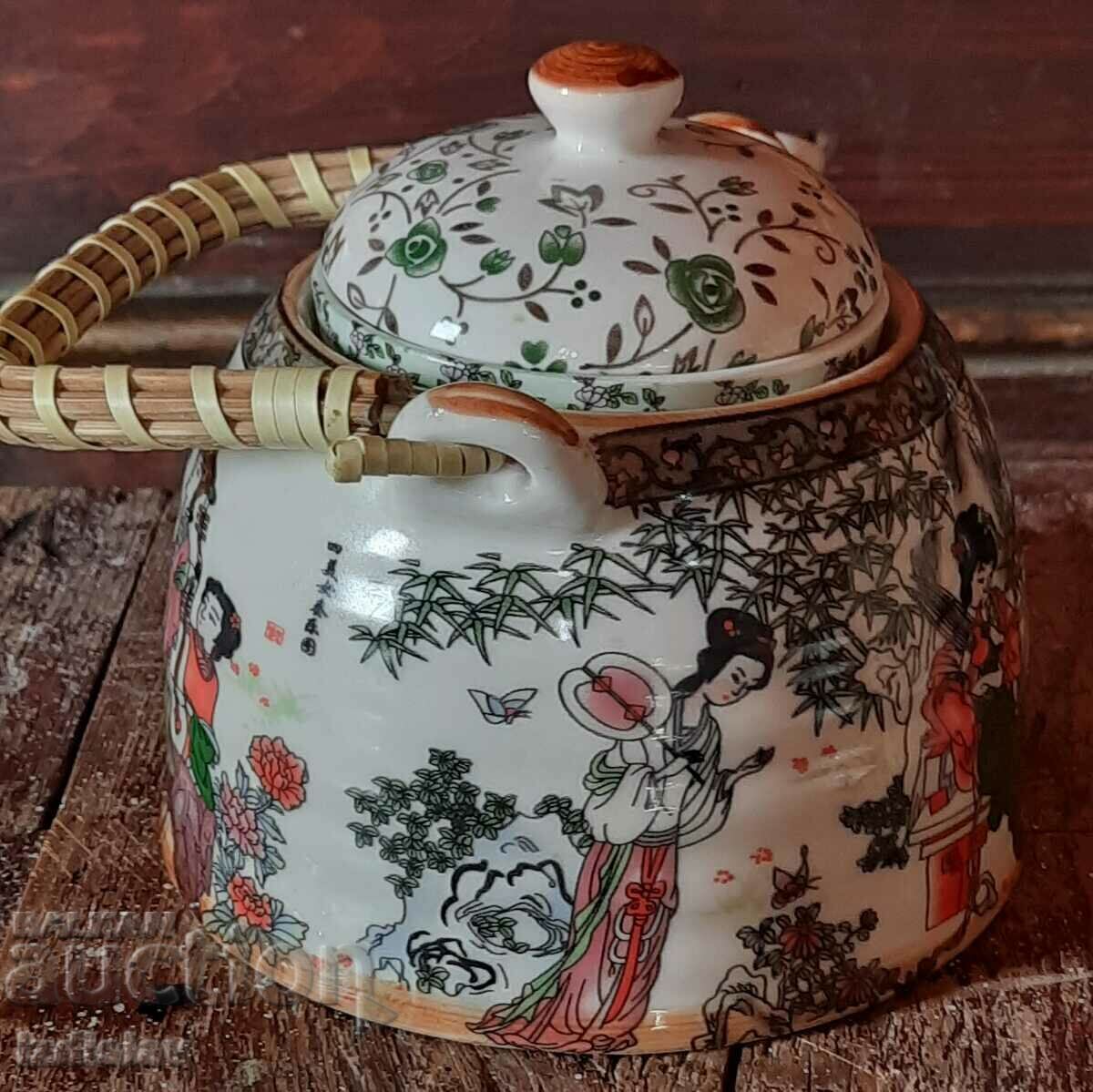 Porcelain handmade Chinese teapot - 7 Porcelain handmade Chinese teapot - 7