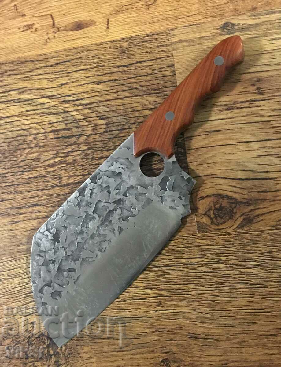 Full Tang Carbon Steel Χειροποίητο σπαθί 1250 γρ - 6