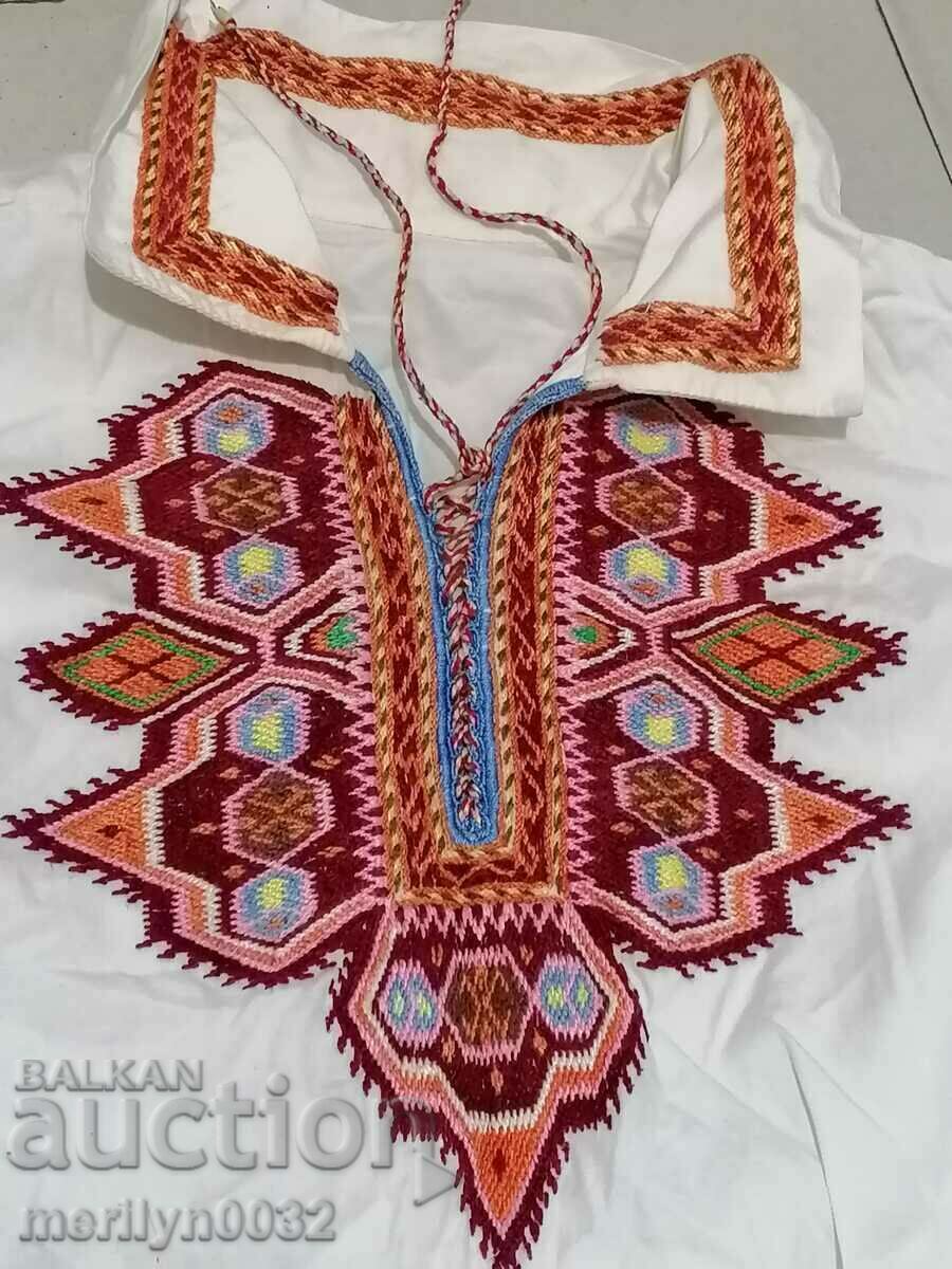 Children's woven shirt with Bulgarian embroidery folk costume embroidery with price 139.90 BGN | € 71.53 Children's woven shirt with Bulgarian embroidery folk costume embroidery with price 139.90 BGN | € 71.53