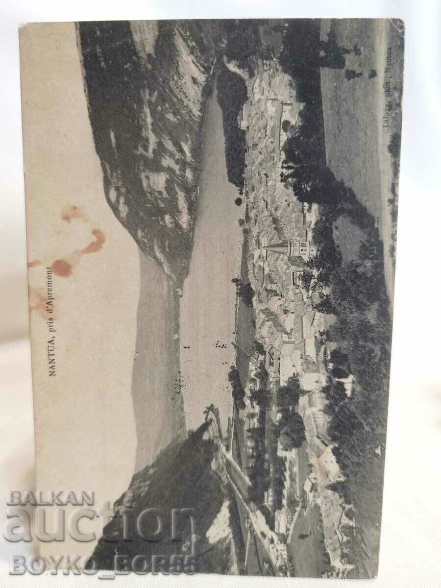 Παλιά ταχυδρομική κάρτα Mantua από τις αρχές του 20ου αιώνα.