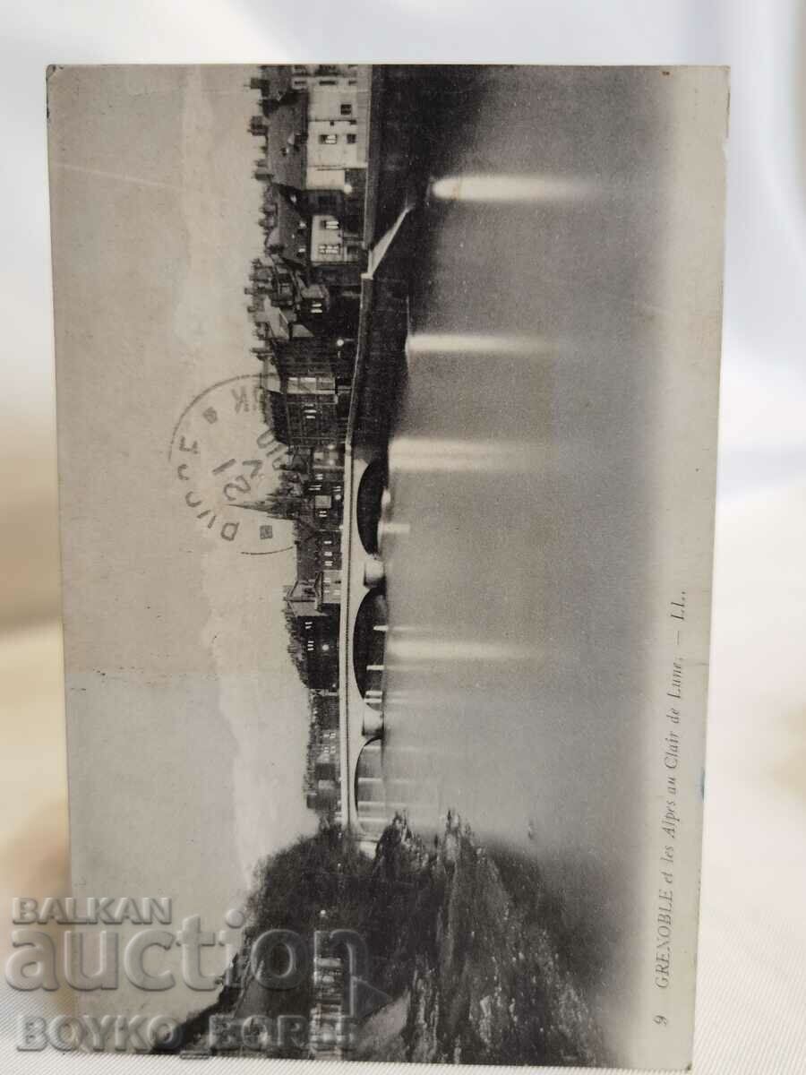 Παλιά καρτ ποστάλ Γκρενόμπλ, Γαλλία Αρχές 20ου αι.