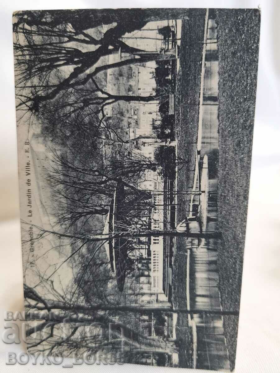 Стара Пощенска Картичка Гренобъл, Франция Началото на 20 в.