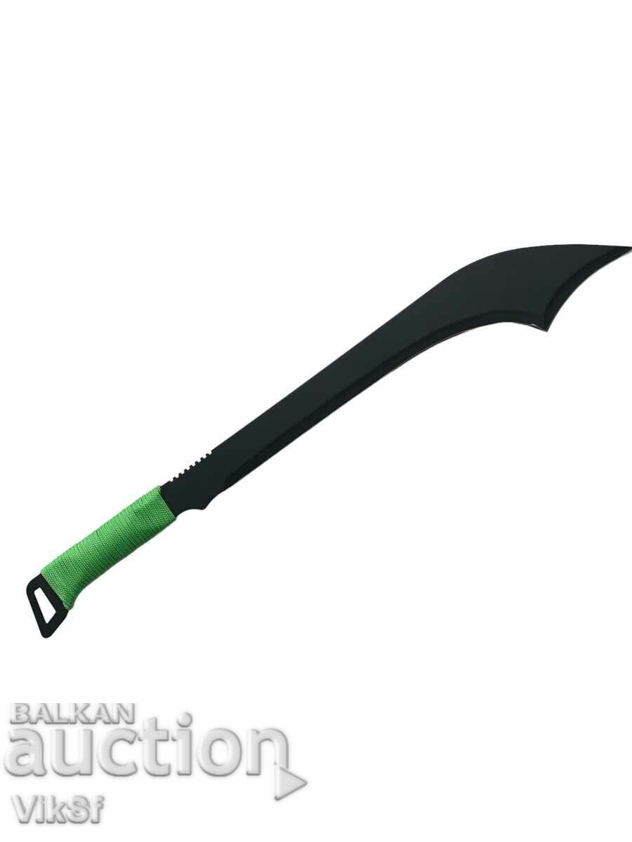 Auction  Machete massive large Zombie Apocalypse killer Green Handle