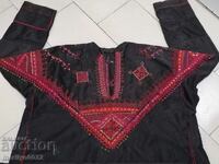 Bătrân de cârpă pentru femei cu rochie șezlong brodat manual,