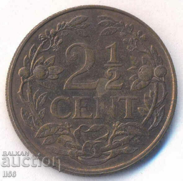 Netherlands Antilles - 2 1/2 cents 1965