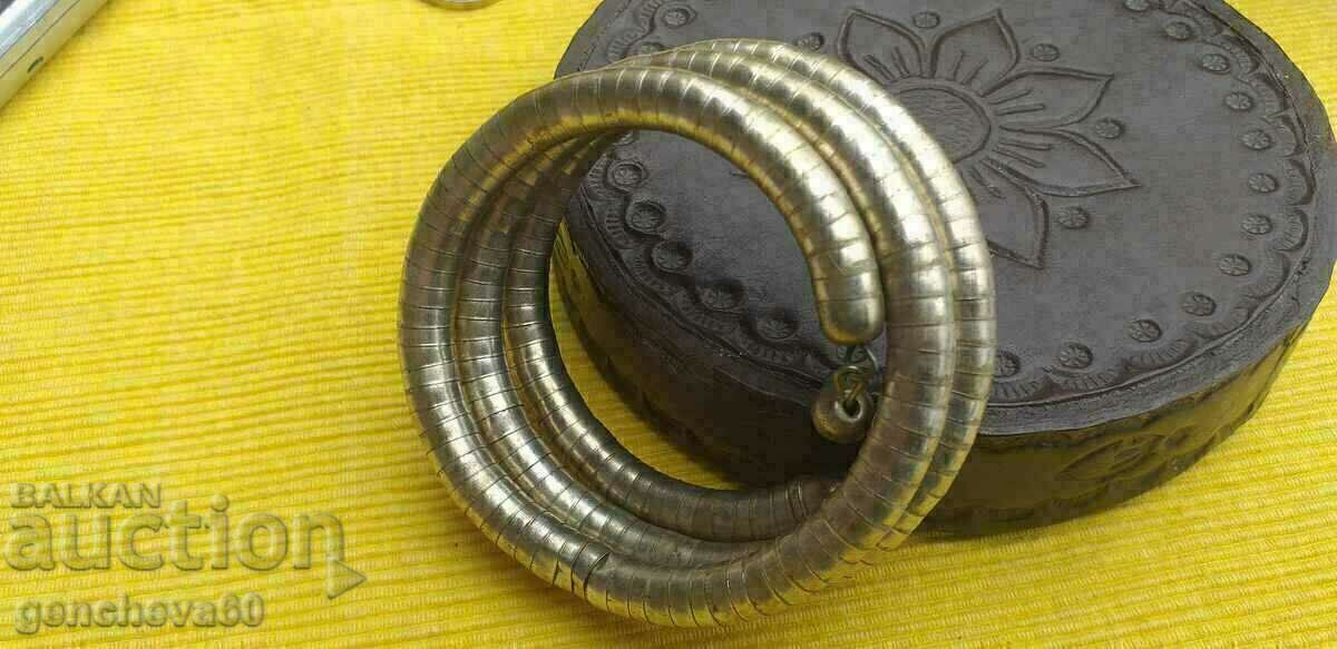 Rare tube beads choker bracelet, sachan - 5