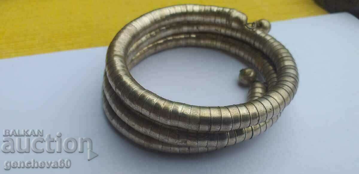 Rare tube beads choker bracelet, sachan