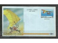 Hang glider - Airplane - Aerogram Spain - A 482