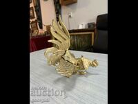 Collectible Bronze Rooster Figure #3984
