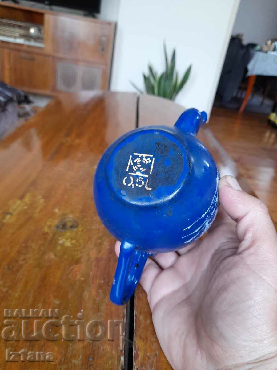 Old enamel teapot - 6 Old enamel teapot - 6