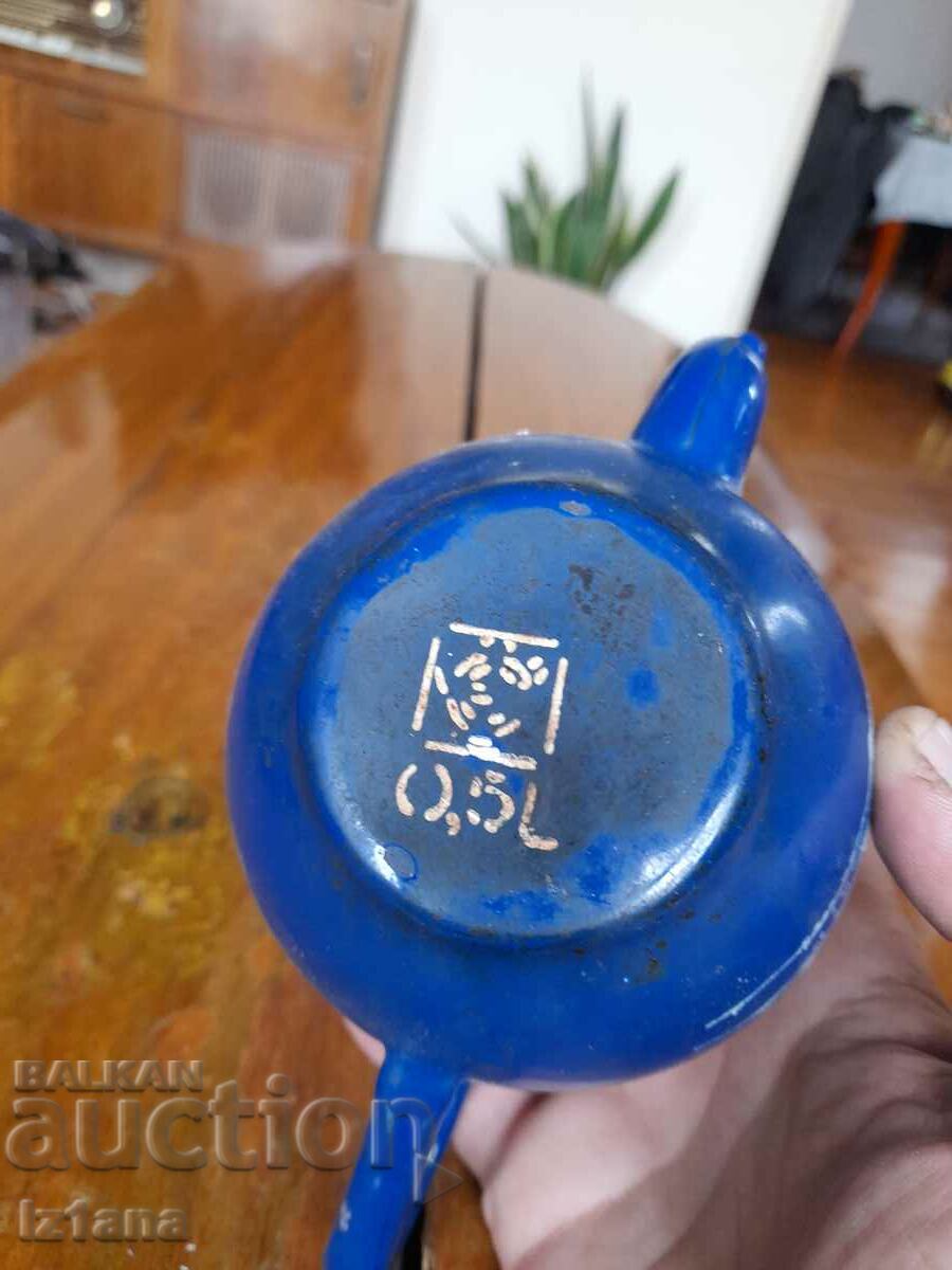 Old enamel teapot - 7 Old enamel teapot - 7