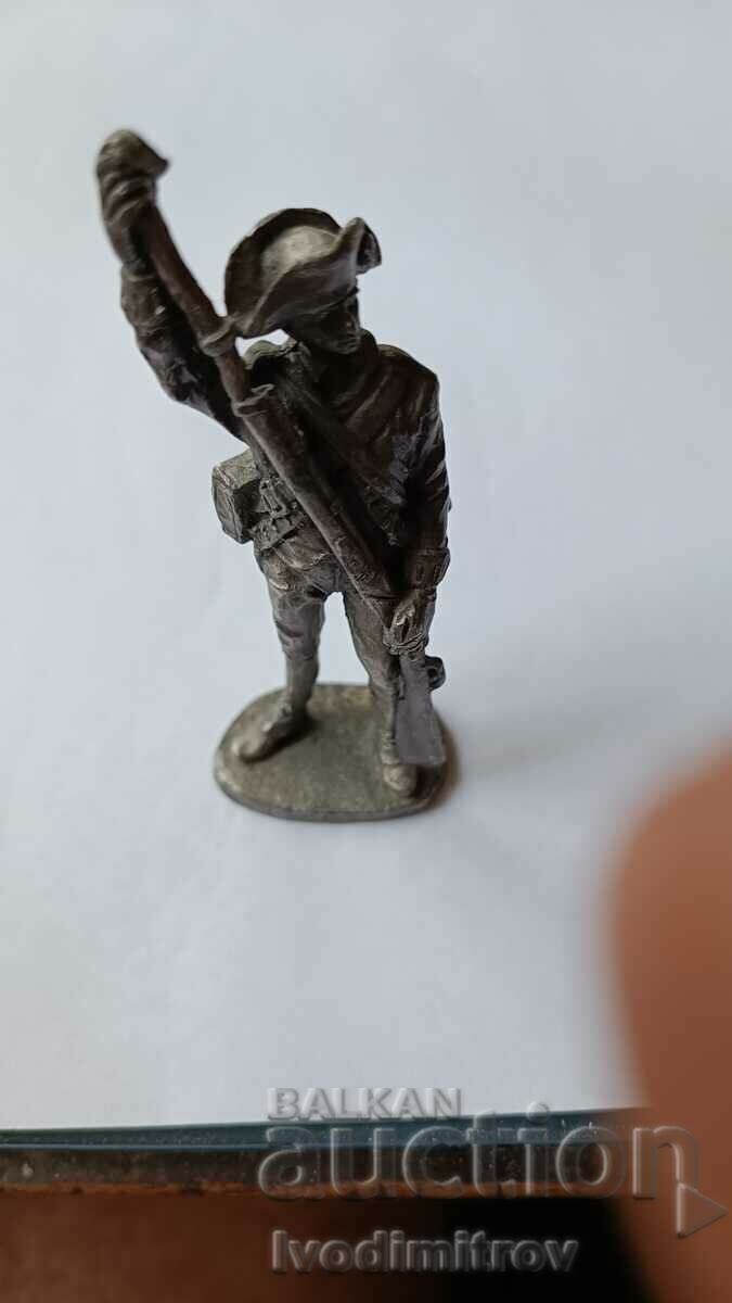 Auction Metal figurine of an American soldier - height 950 mm Auction Metal figurine of an American soldier - height 950 mm