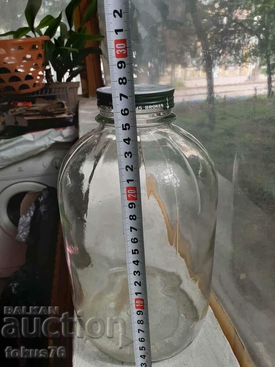 Delivery of Coca Cola - Old industrial jar of Coca Cola concentrate