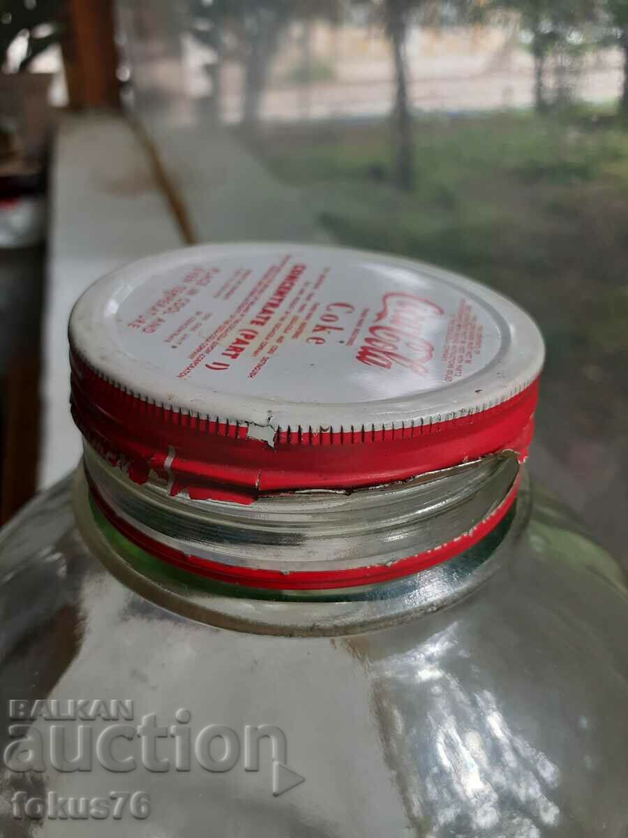 Coca Cola - Стар индустриален буркан от концентрат Кока Кола - 6 Coca Cola - Стар индустриален буркан от концентрат Кока Кола - 6