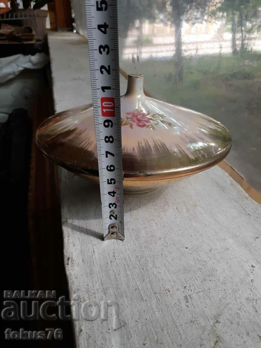 Όμορφη πορσελάνινη επιχρυσωμένη μπομπονιέρα Rozenthal - 7 Όμορφη πορσελάνινη επιχρυσωμένη μπομπονιέρα Rozenthal - 7