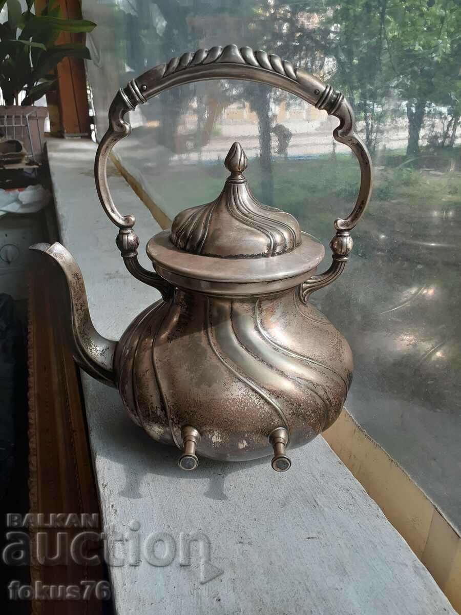 Auction Incredibly beautiful WMF Art Nouveau silver plated teapot Auction Incredibly beautiful WMF Art Nouveau silver plated teapot