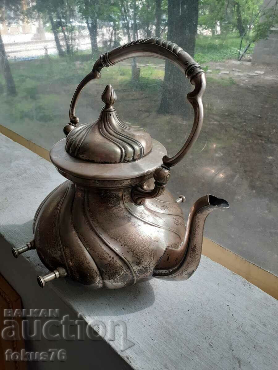 Incredibly beautiful WMF Art Nouveau silver plated teapot - 5 Incredibly beautiful WMF Art Nouveau silver plated teapot - 5