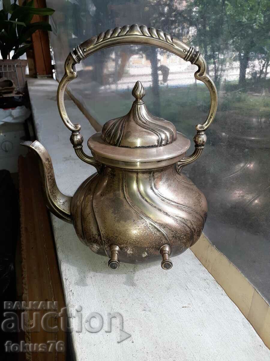 Ceainic placat cu argint WMF Art Nouveau incredibil de frumos