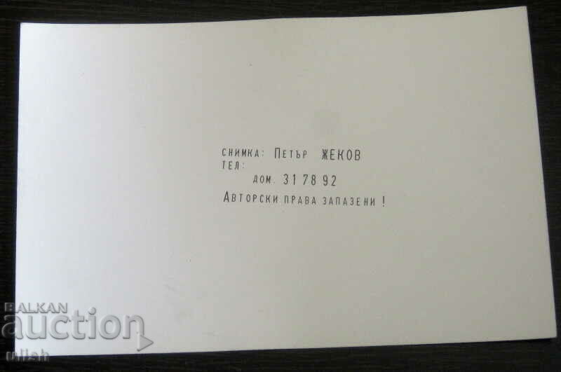 Old photo - Georges Ganchev, Lukanov .... photography with price 20.00 BGN | € 10.23 Old photo - Georges Ganchev, Lukanov .... photography with price 20.00 BGN | € 10.23