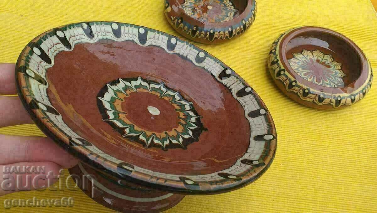 Delivery of Lot of Troyan household ceramics from the Socialist era Delivery of Lot of Troyan household ceramics from the Socialist era