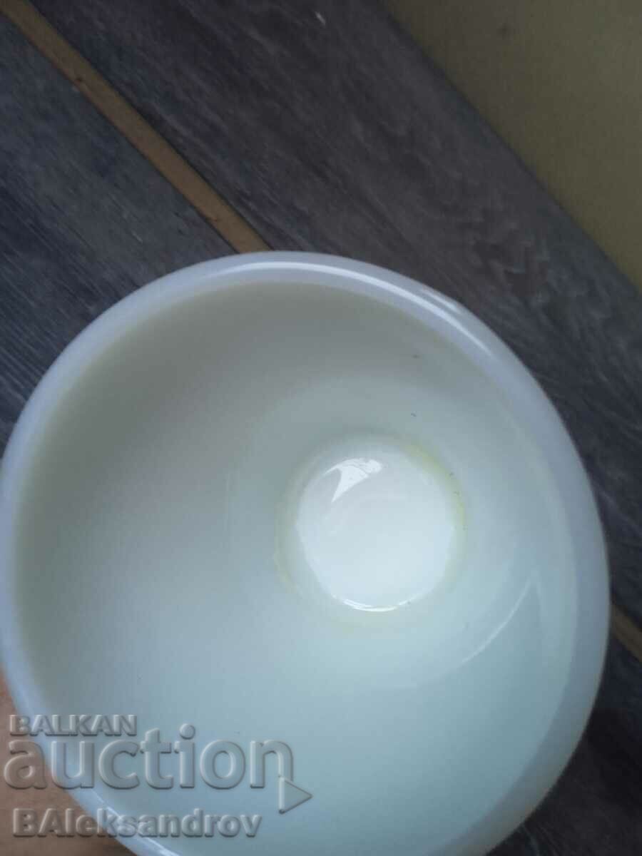 Παλιό γυάλινο μπολ ζάχαρης γάλακτος - 7 Παλιό γυάλινο μπολ ζάχαρης γάλακτος - 7