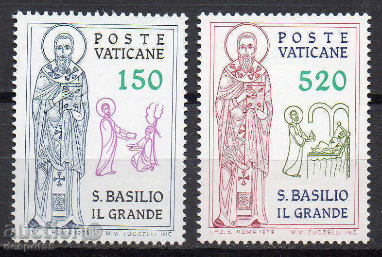 1979. The Vatican. 16 century from the death of San Basilio the Great.