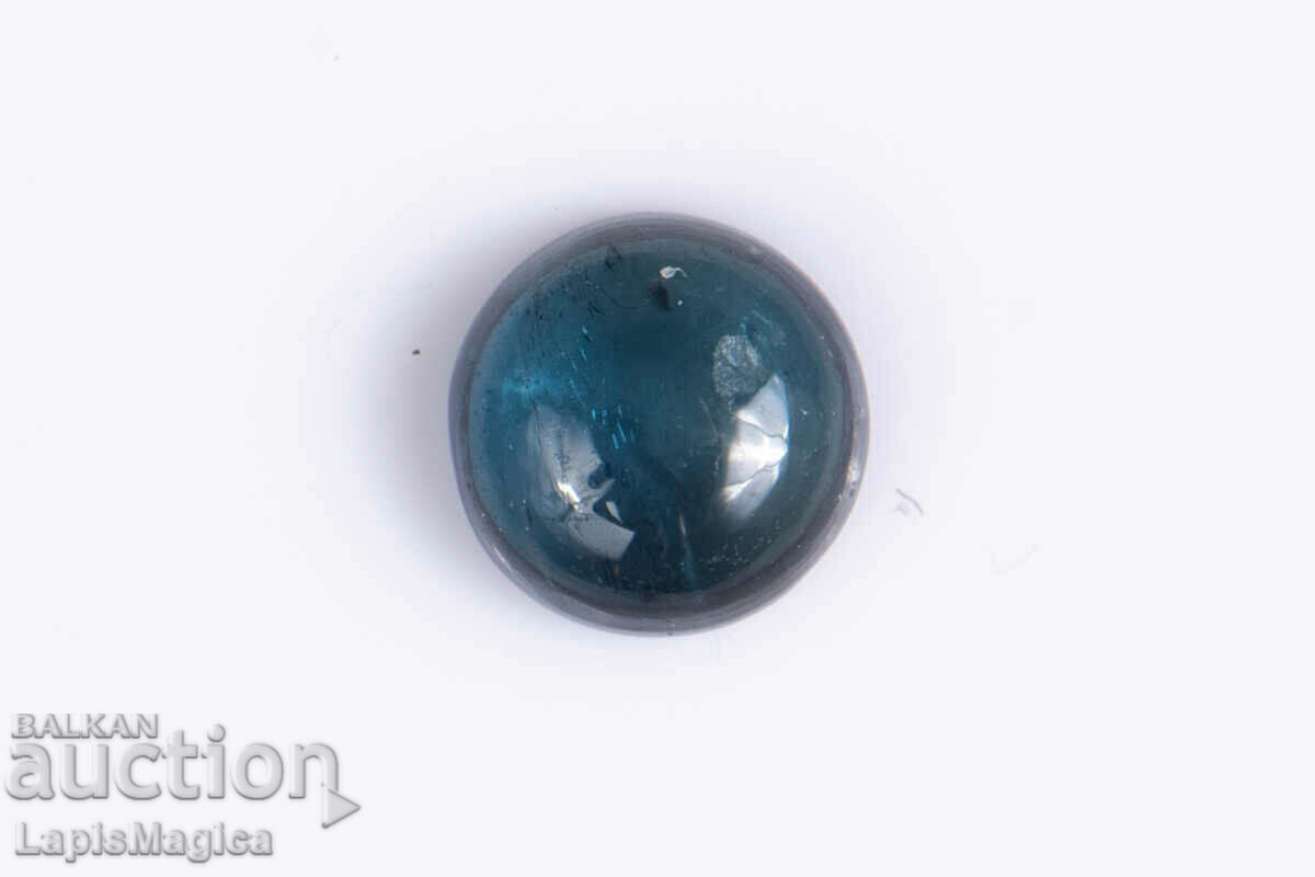 Safir albastru 0,48 ct 4,4 mm Cabochon rotund #1
