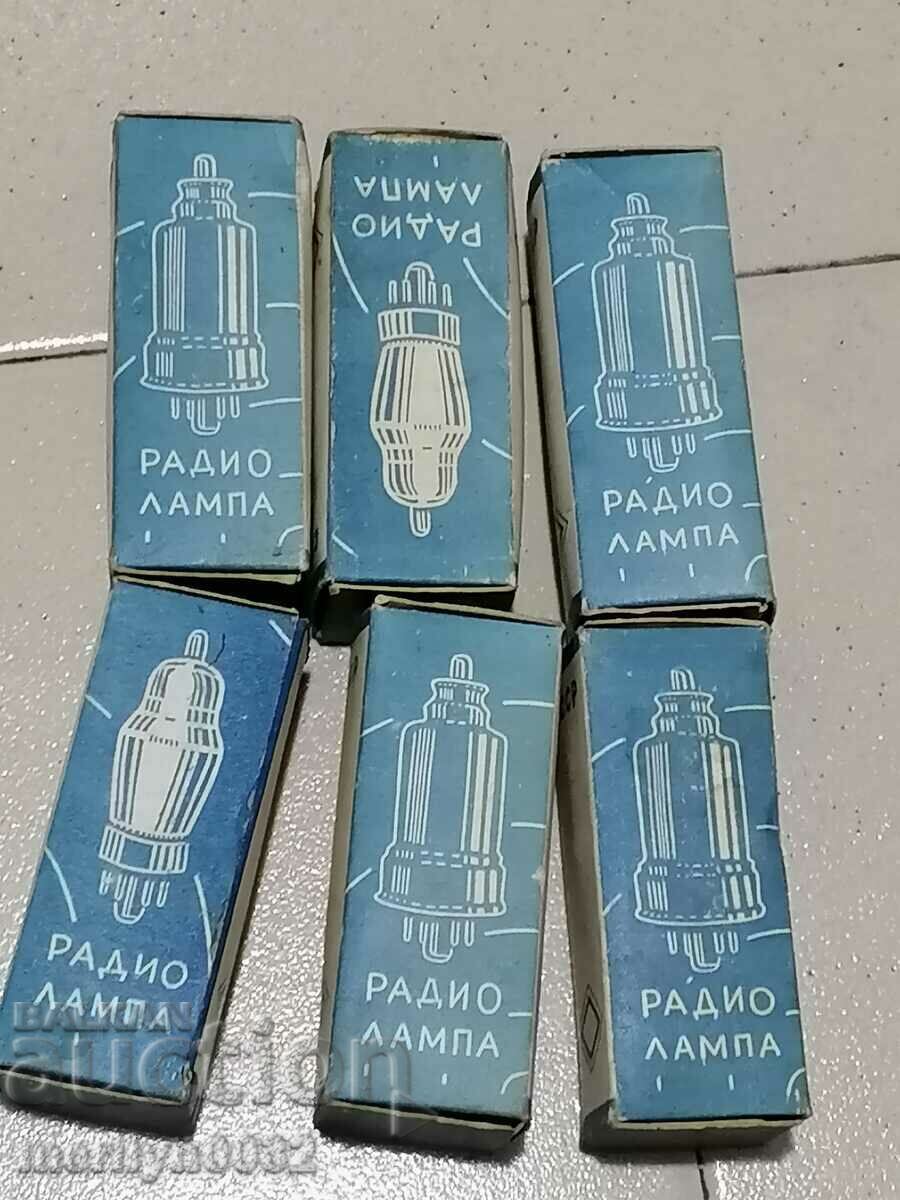 Ραδιοφωνικός λαμπτήρας USSR 6H8S Ραδιόφωνο με τιμή 35.00 BGN | € 17.90 Ραδιοφωνικός λαμπτήρας USSR 6H8S Ραδιόφωνο με τιμή 35.00 BGN | € 17.90