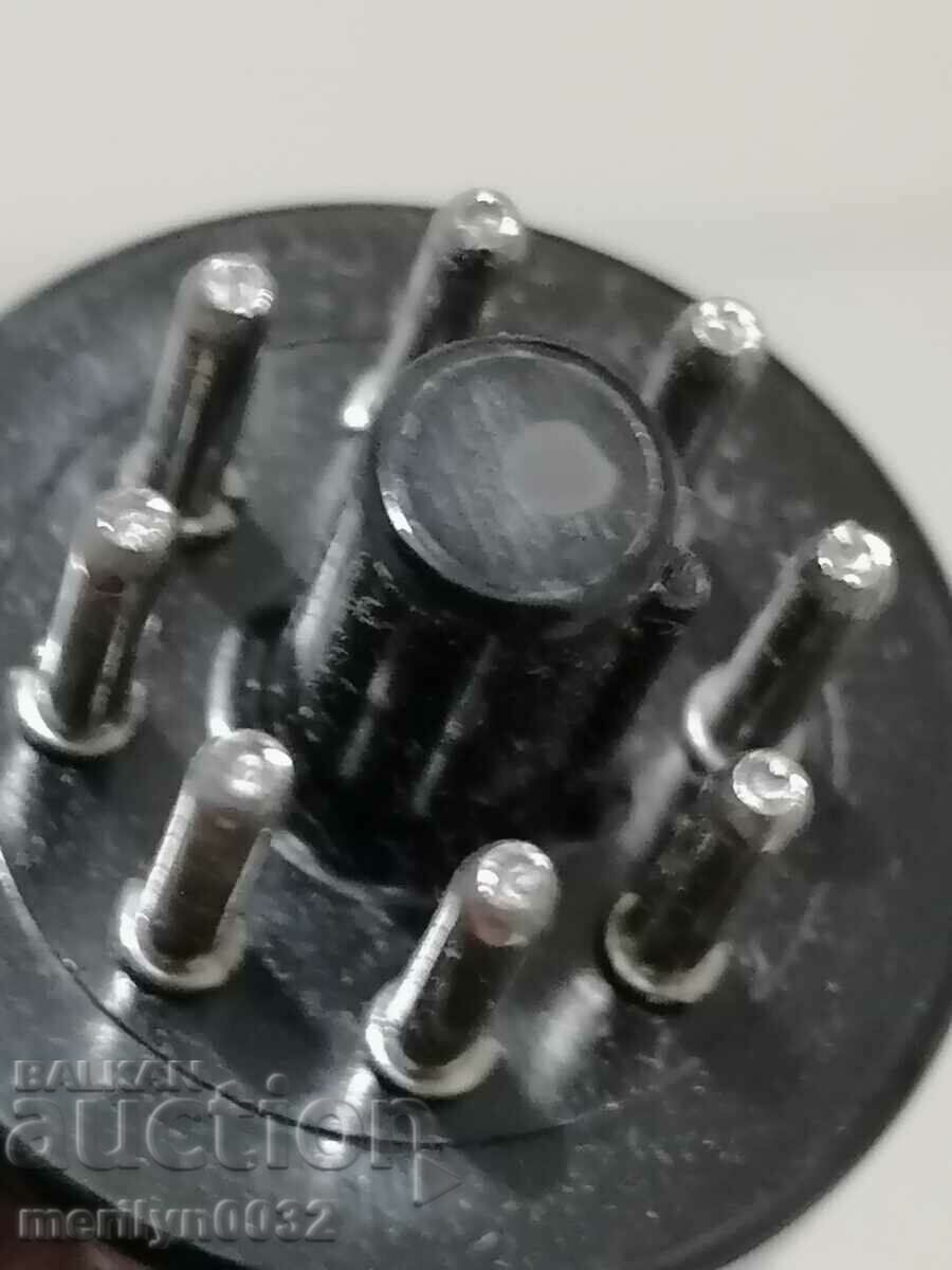 Παράδοση Ραδιοφωνικός λαμπτήρας USSR 6H8S Ραδιόφωνο Παράδοση Ραδιοφωνικός λαμπτήρας USSR 6H8S Ραδιόφωνο