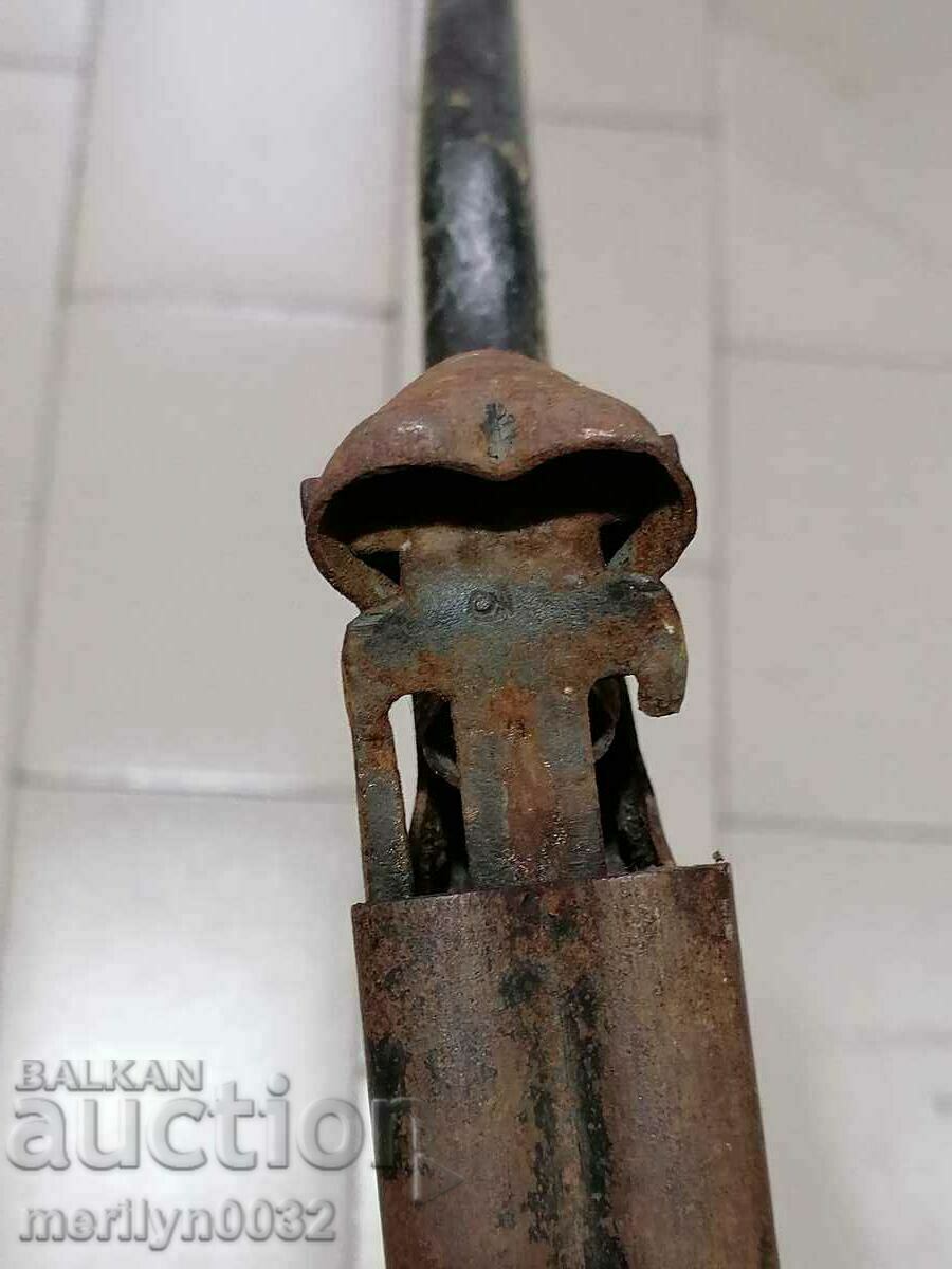 Delivery of Bulgarian children's sheet metal toy rifle from the 1940s Delivery of Bulgarian children's sheet metal toy rifle from the 1940s