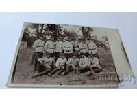 Fotografie Sliven ofițer și soldați 1925
