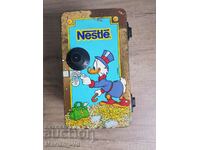 Стара метална кутия за бонбони на Nestle Disney Чичо Скрудж