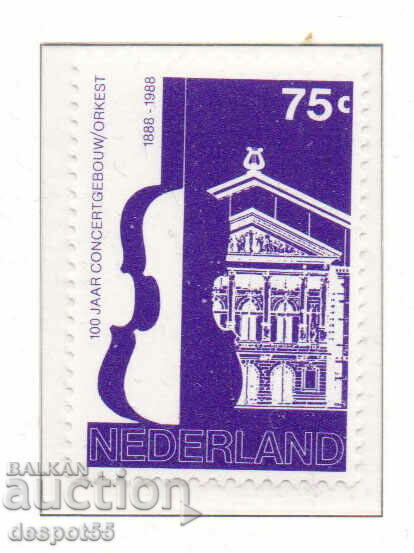 1988. The Netherlands. 100 years of the Concert House in Amsterdam.