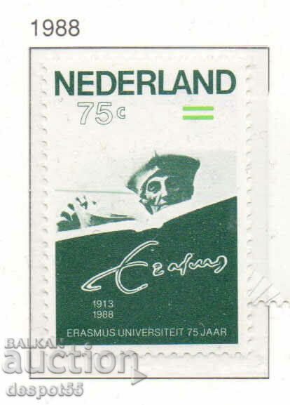 1988. Olanda. A 75-a aniversare a Universității Erasmus.