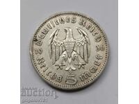 5 марки сребро Германия 1936 A III Райх  сребърна монета №45