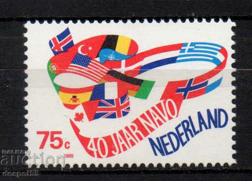 1989. Olanda. 40 de ani de la NATO.